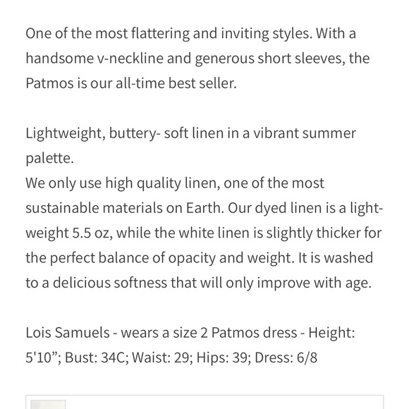 Rachel Craven Patmos Dress size 1 - Picture 4 of 4